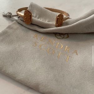 Kendra Scott rose gold Elton cuff